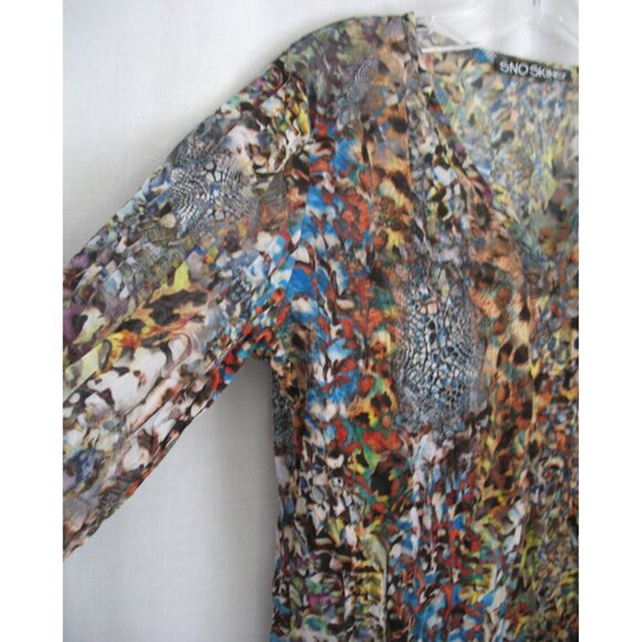 Sno Skins Psychedelic Mesh Top Women's Medium - Picture 5 of 8